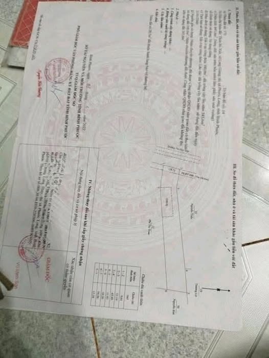 Đất mặt tiền Bù Xiết, Phước Long 624m² giá 1.3 tỷ - Cơ hội đầu tư hấp dẫn!