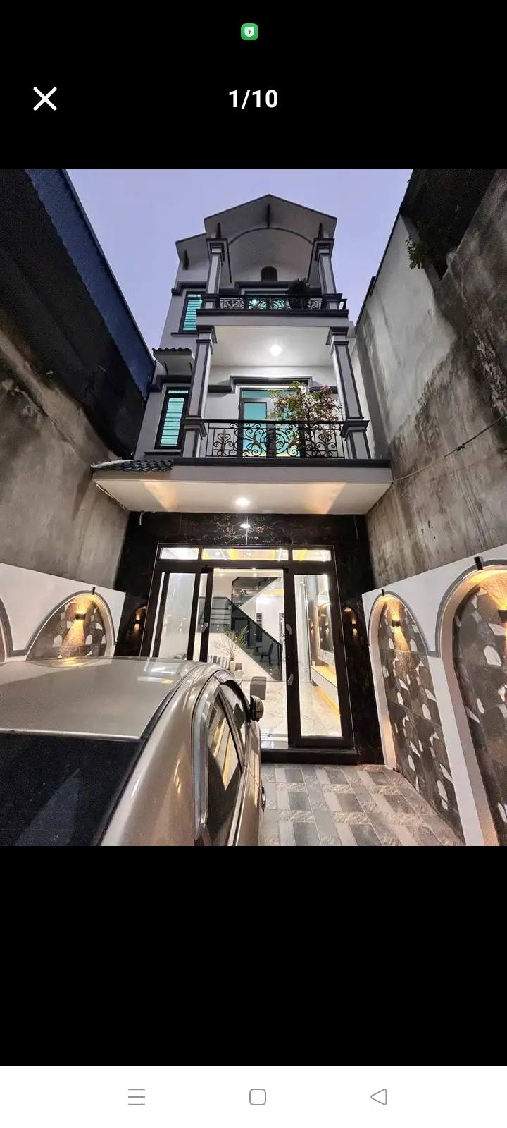 Nhà 3 tầng tại Phường Quang Trung - Nam Định 70m² giá 4.38 tỷ - Ô tô để trong sân