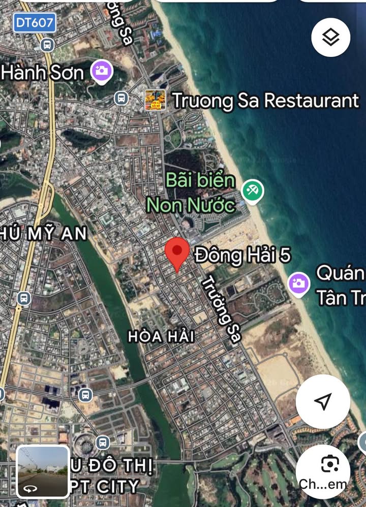 Đất biển Đà Nẵng 100m² giá thỏa thuận - Vị trí đắc địa gần bãi tắm