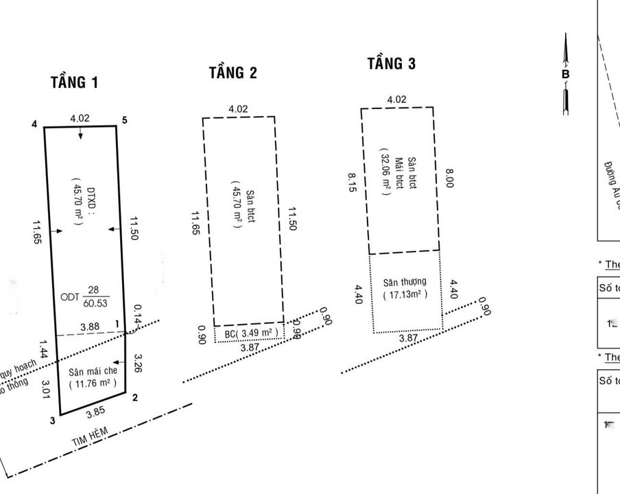 Nhà 3 tầng đường Âu Cơ, Tân Bình, 62m² giá 9 tỷ - Sẵn sàng dọn vào ở ngay!