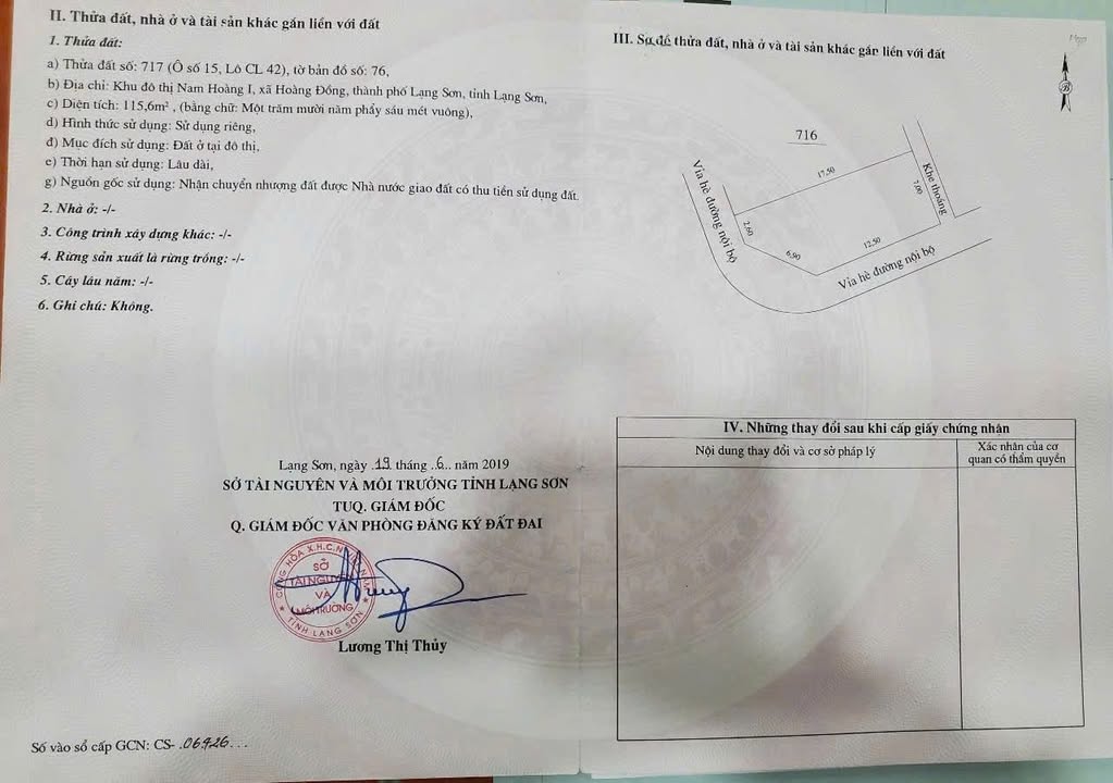 Lô đất góc Khu đô thị Nam Hoàng Đồng 115m² giá 3 tỷ - Cơ hội đầu tư hấp dẫn!