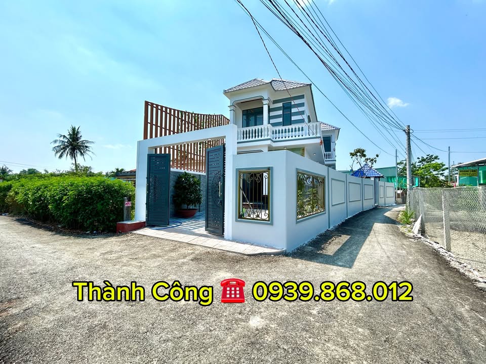 Biệt thự mini 2 mặt tiền Long Trạch 134m² giá 3.47 tỷ - Sân ô tô rộng rãi!