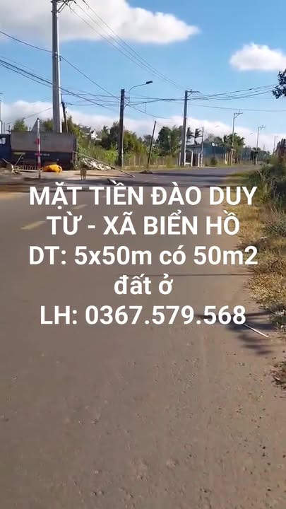 FrontHouse Đường Đào Duy Từ, An Khê, Gia Lai 250m² - Cần ra nhanh!