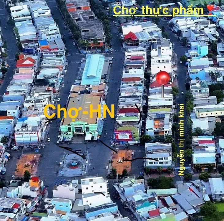 Nhà mặt tiền cho thuê tại TP. Hồng Ngự 3 phòng ngủ - Vị trí trung tâm, kinh doanh sầm uất!