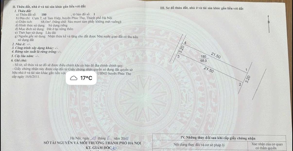 Đất nền Tam Hiệp, 68m², giá 3 tỷ - Đầu tư sinh lời hoặc ở ngay!