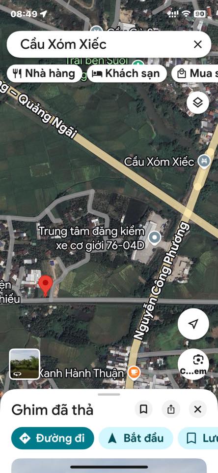 Mảnh vườn Hành Thuận, Nghĩa Hành 438m² giá 1 tỷ - View kênh thoáng đãng!