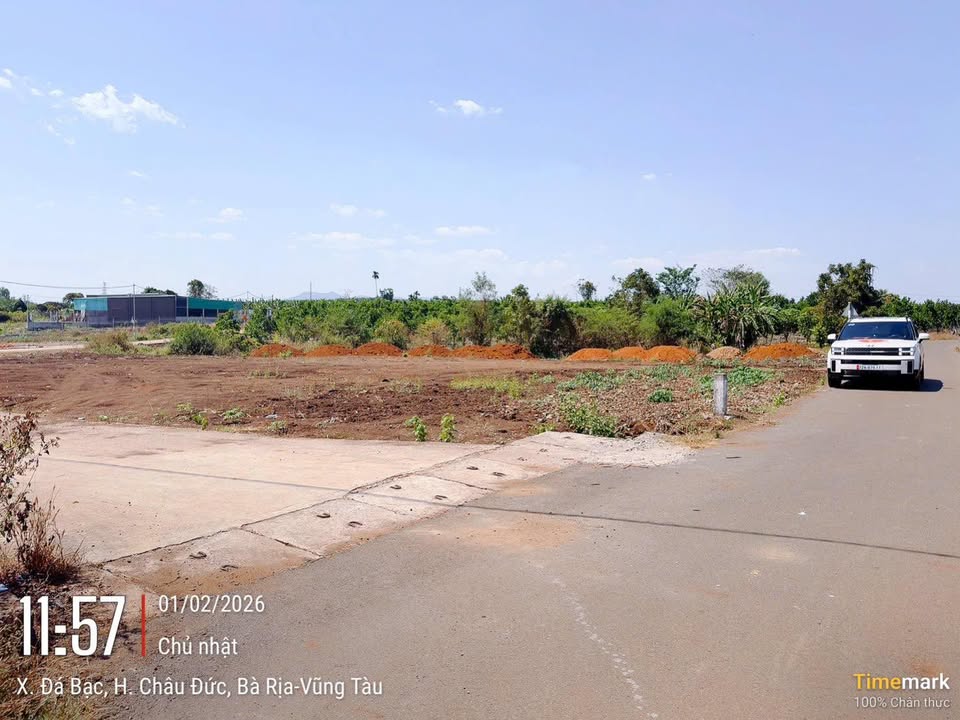 Đất nền 80m² tại Đá Bạc, Châu Đức - Giá chỉ từ 380 triệu, Sổ đỏ sẵn sàng!