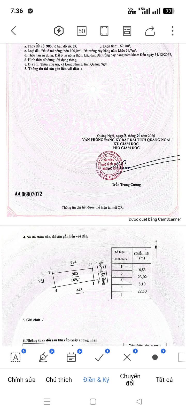 Đất đầu tư Xã Đức Nhuận, Huyện Mộ Đức 170m² giá 399 triệu - Cơ hội sinh lời tuyệt vời!