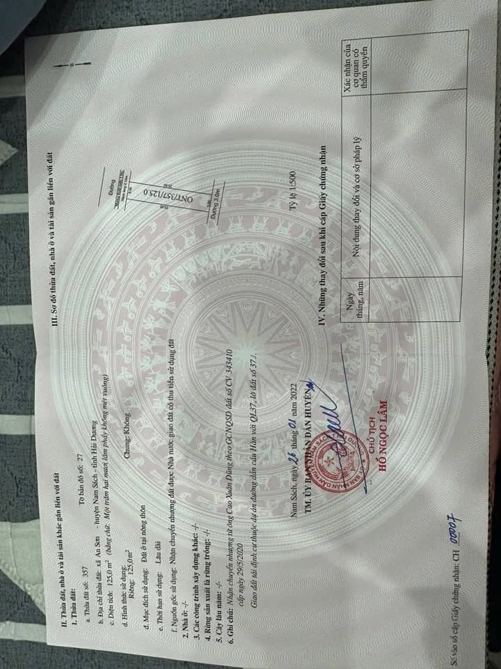 Đất nền An Sơn, Nam Sách 125m² giá thỏa thuận - Đầu tư sinh lời ngay!