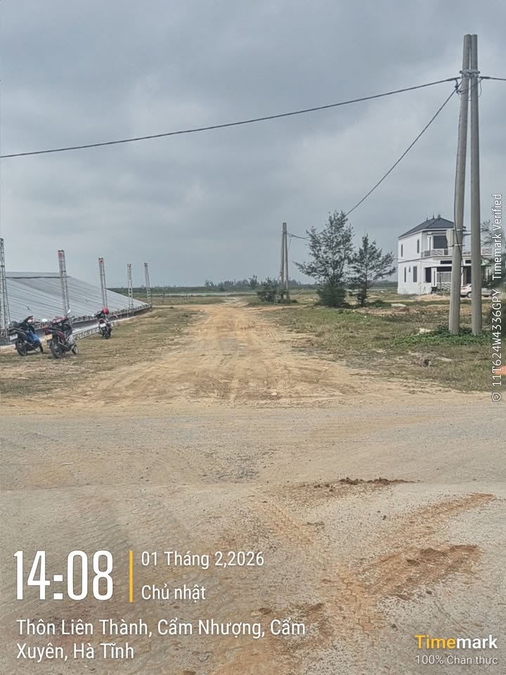 Đất mặt tiền đẹp tại Thiên Cầm, Cẩm Xuyên 220m² giá 2 tỷ - Đầu tư sinh lời ngay!