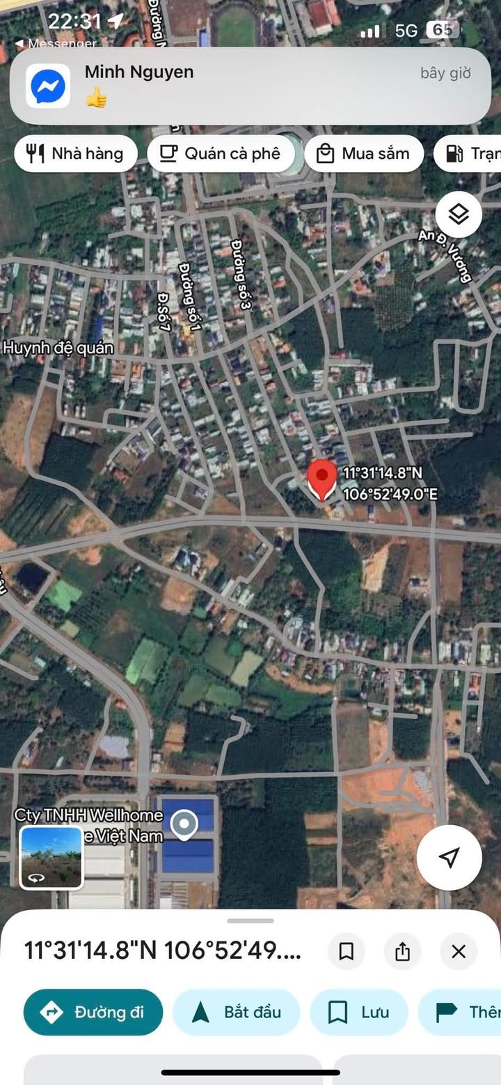 Đất nền lô góc 2 mặt tiền đường 5b3, phường Tân Bình, 357m² - Giá chỉ 2.25 tỷ!