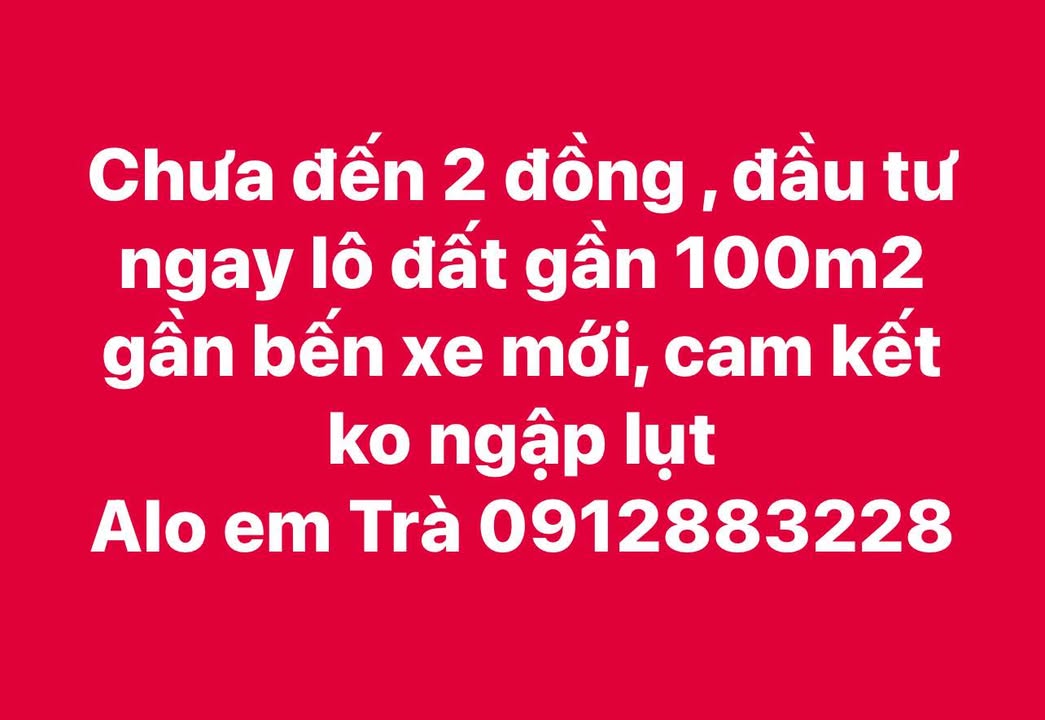 Đất nền 100m² Phường Thịnh Đán giá 2 tỷ - Đầu tư sinh lời ngay!