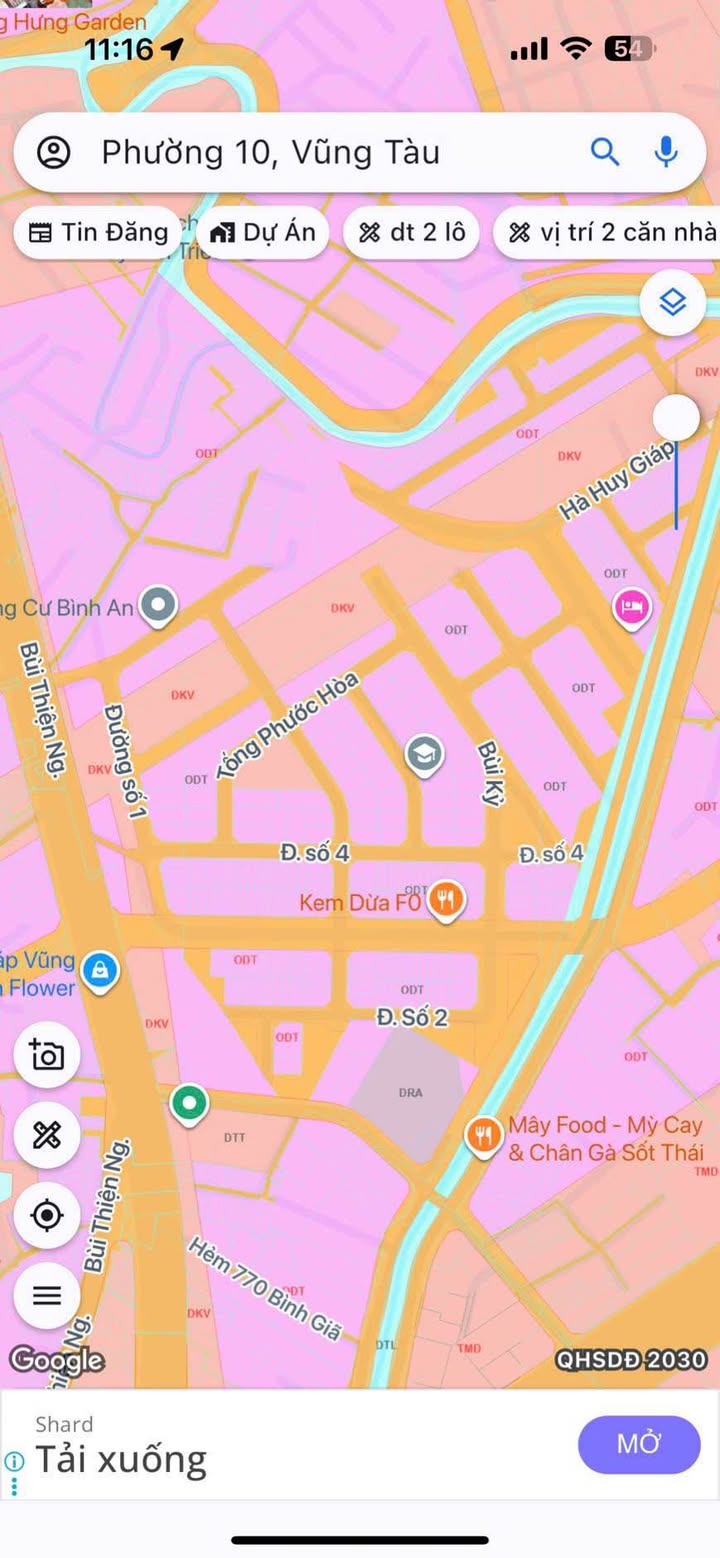 Đất nền đường nội bộ Phường 10, Vũng Tàu 64m² giá 5 tỷ - Sổ hồng chính chủ!