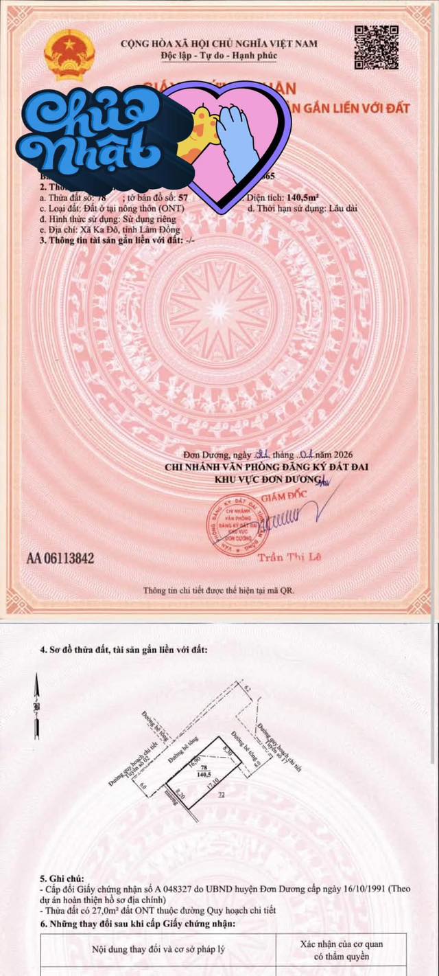 Nhà 2 mặt tiền đường Lac Lâm Xa Ka Đô 145m² giá 2.2 tỷ - Đầu tư sinh lời ngay!