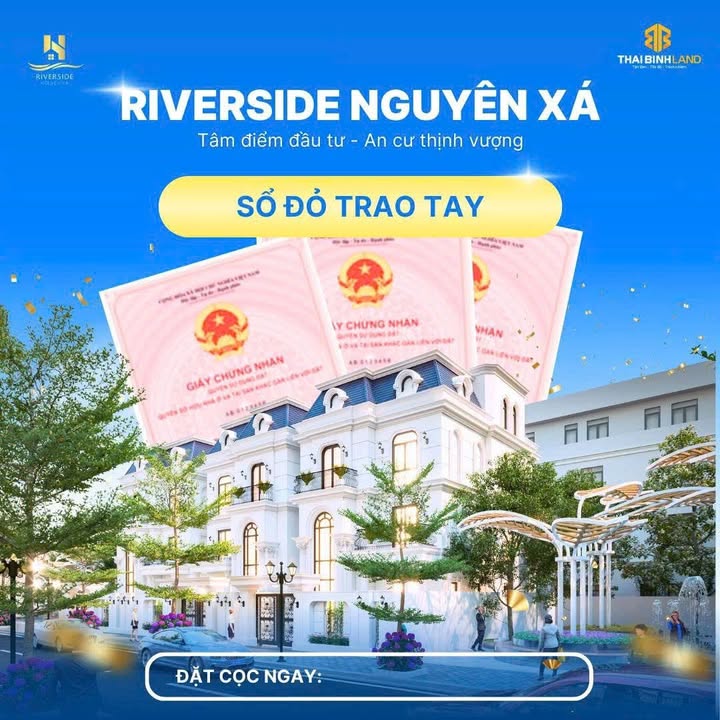 Đất nền Riverside Nguyên Xá 90m² giá chỉ 1.62 tỷ - Cơ hội đầu tư sinh lời hiếm có!