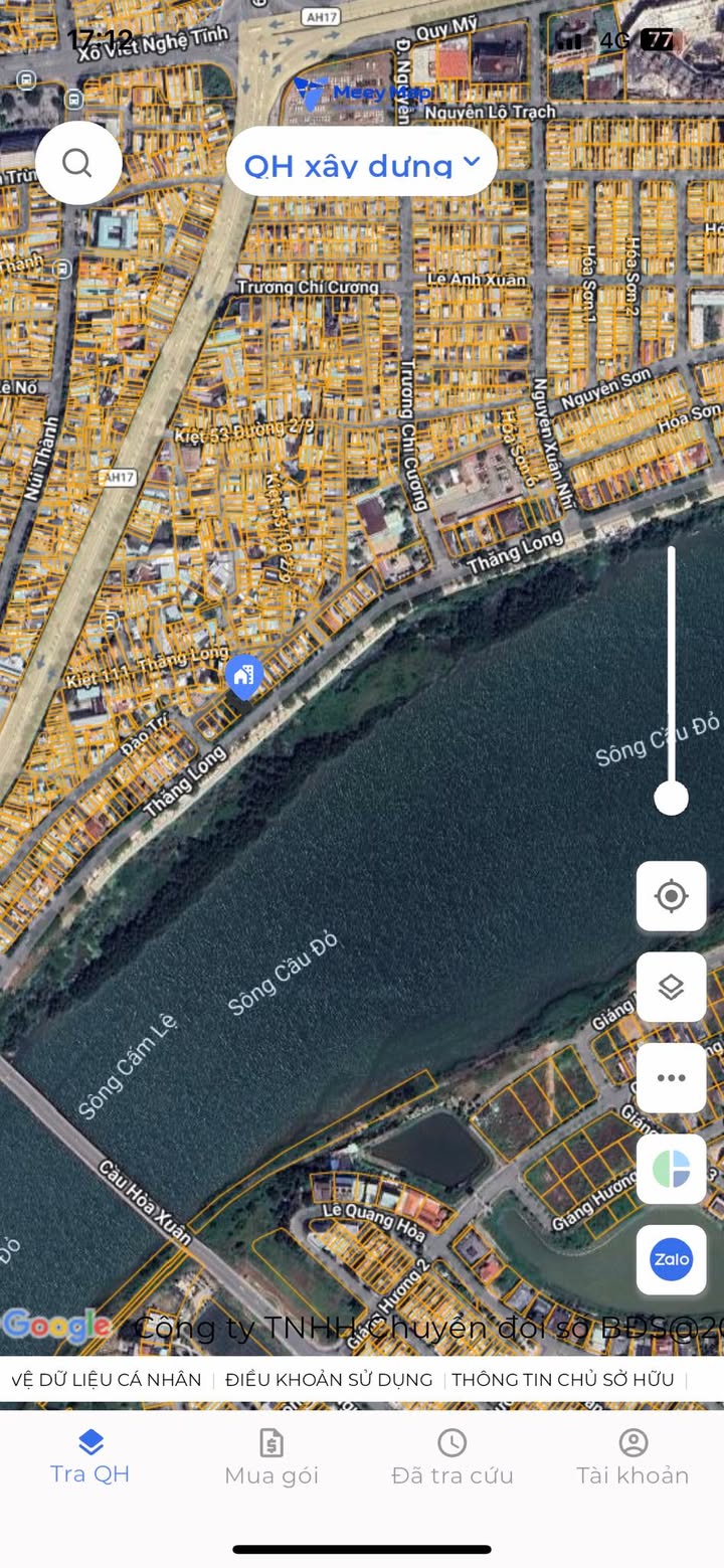 Đất biệt thự đường Thăng Long, Đà Nẵng 140m² giá 2 tỷ - Sổ đỏ chính chủ!