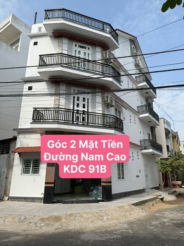 Nhà góc 1 trệt 3 lầu tại KDC 91B, Tân An, Cần Thơ - Sổ hồng chính chủ, giá 6 tỷ