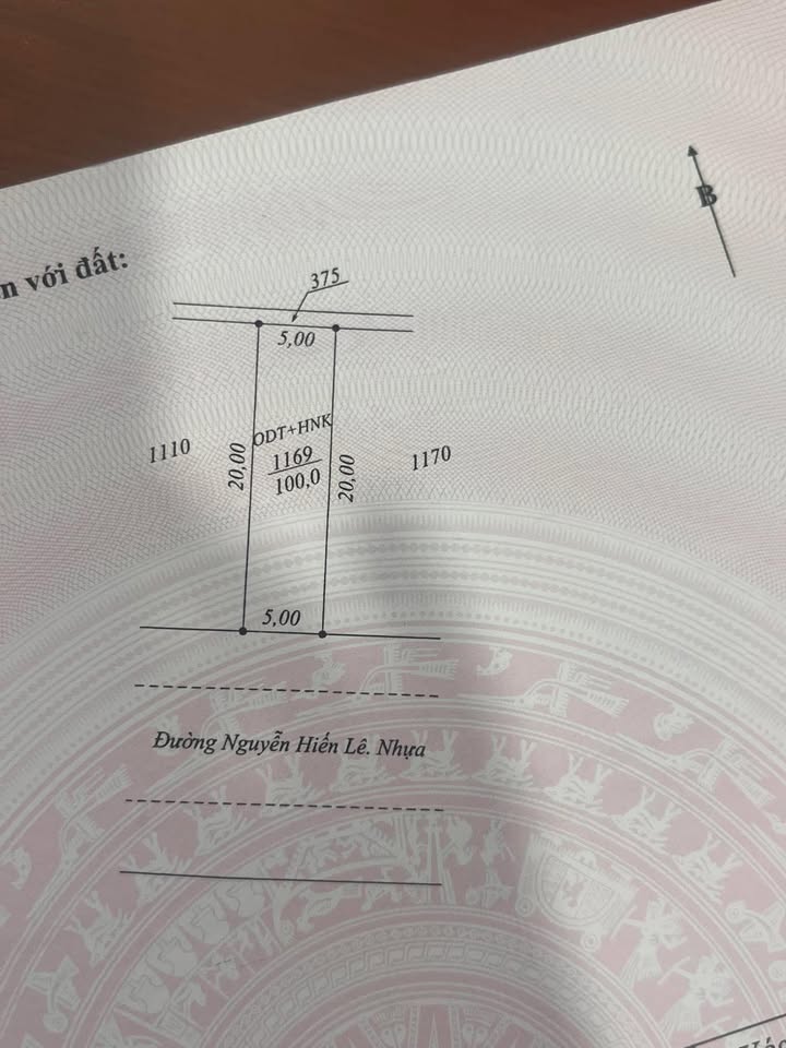 FrontHouse mặt tiền Hiến Lê 100m² giá 1 tỷ - Cơ hội đầu tư hấp dẫn!