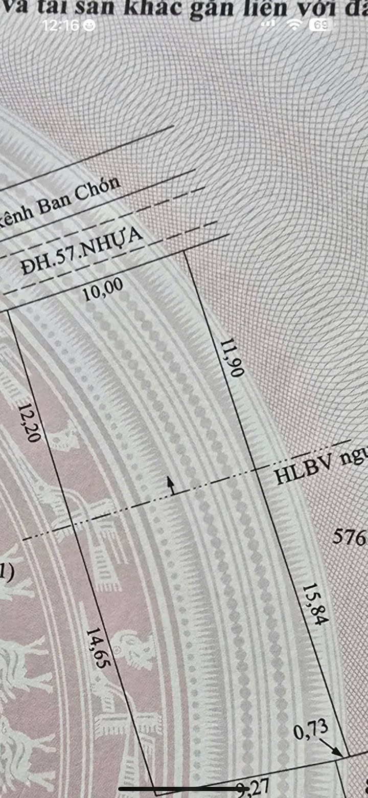 Đất thổ cư 270m² tại Phường 3, Thị xã Cai Lậy - Giá chỉ 1,3 tỷ!