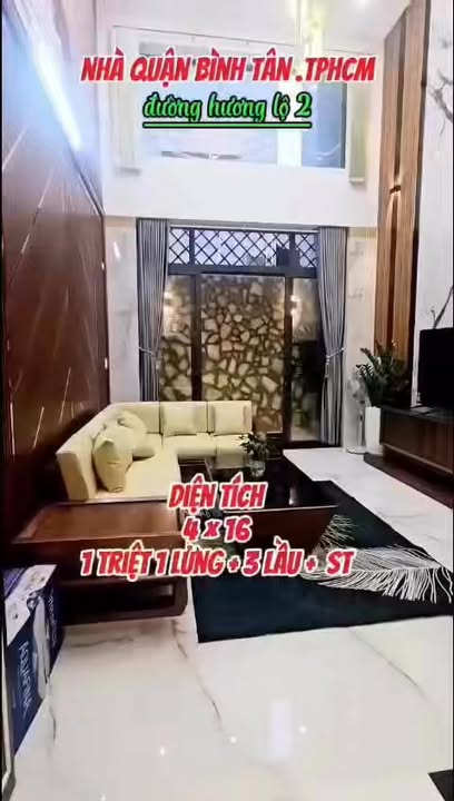 Nhà phố Hương Lộ 2, Quận Bình Tân 60m² giá 9.1 tỷ - Vị trí đắc địa gần AEON Mall!