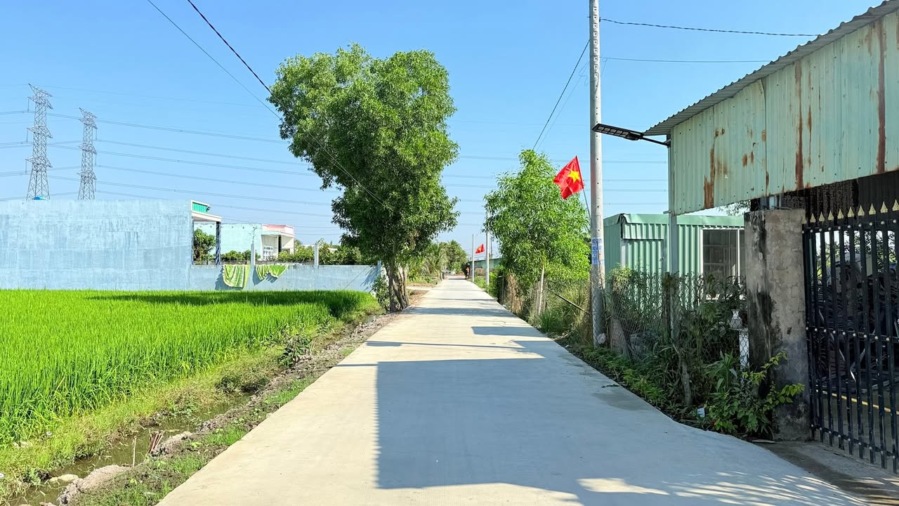 Lô đất thổ cư Hòa Khánh Tây Ninh 168m² giá 1.28 tỷ - Cơ hội đầu tư tốt!