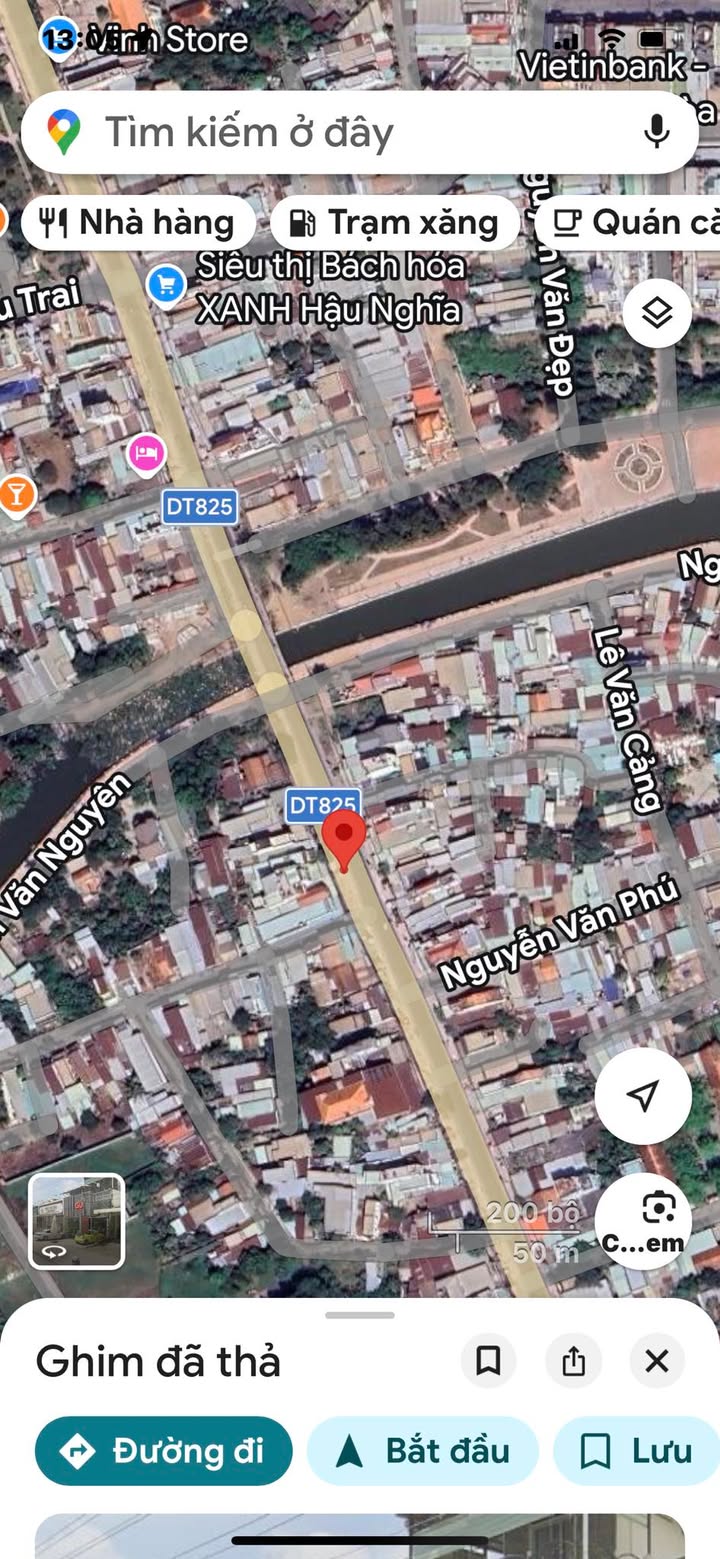 Nhà mặt tiền TL825 Hậu Nghĩa 193m² giá 4.3 tỷ - Vị trí cực đẹp, phong thủy tốt!