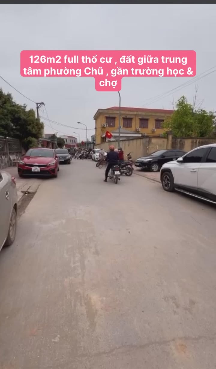 Đất nền TDP Làng Chũ Bắc Ninh 126m² giá 2 tỷ - Đầu tư sinh lời cực tốt!