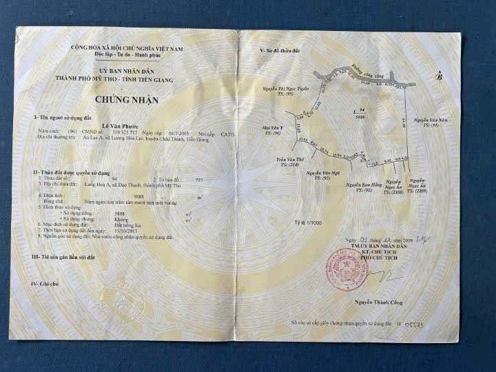 Đất Farm Long Hòa - 5.800m² giá 9.28 tỷ - Tiềm năng đầu tư lớn!