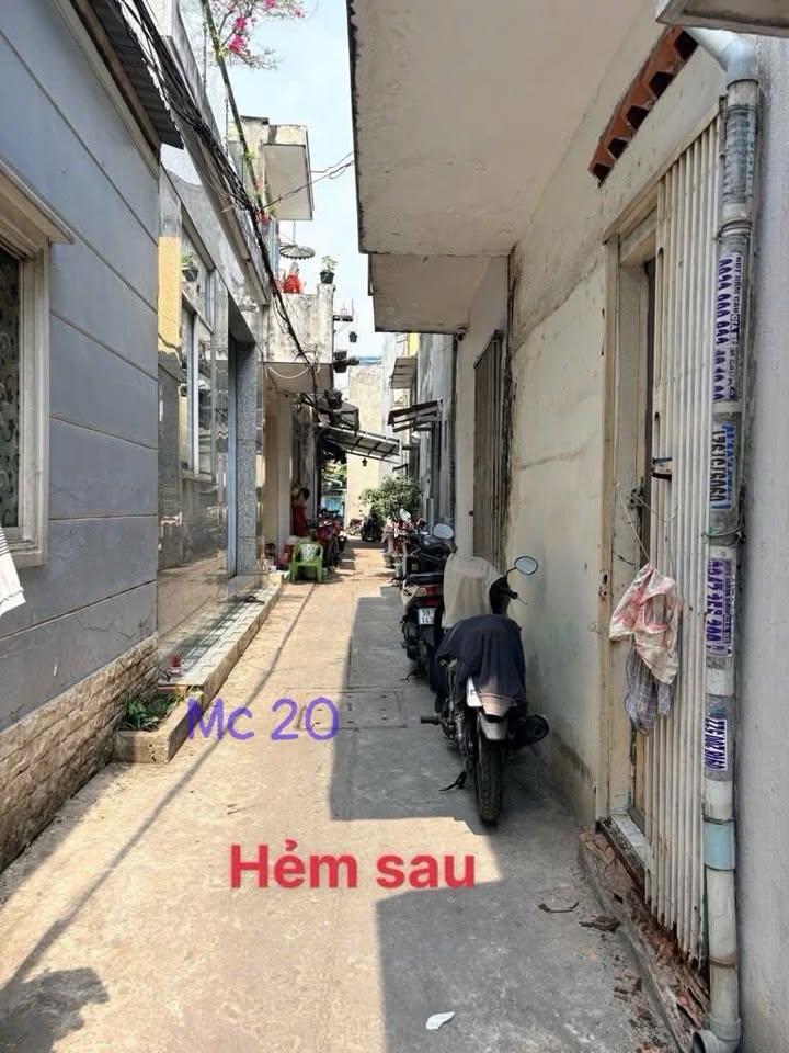 Nhà phố 2 mặt hẻm Bình Trị Đông 28m² giá 2.98 tỷ - Vị trí đẹp, an ninh!