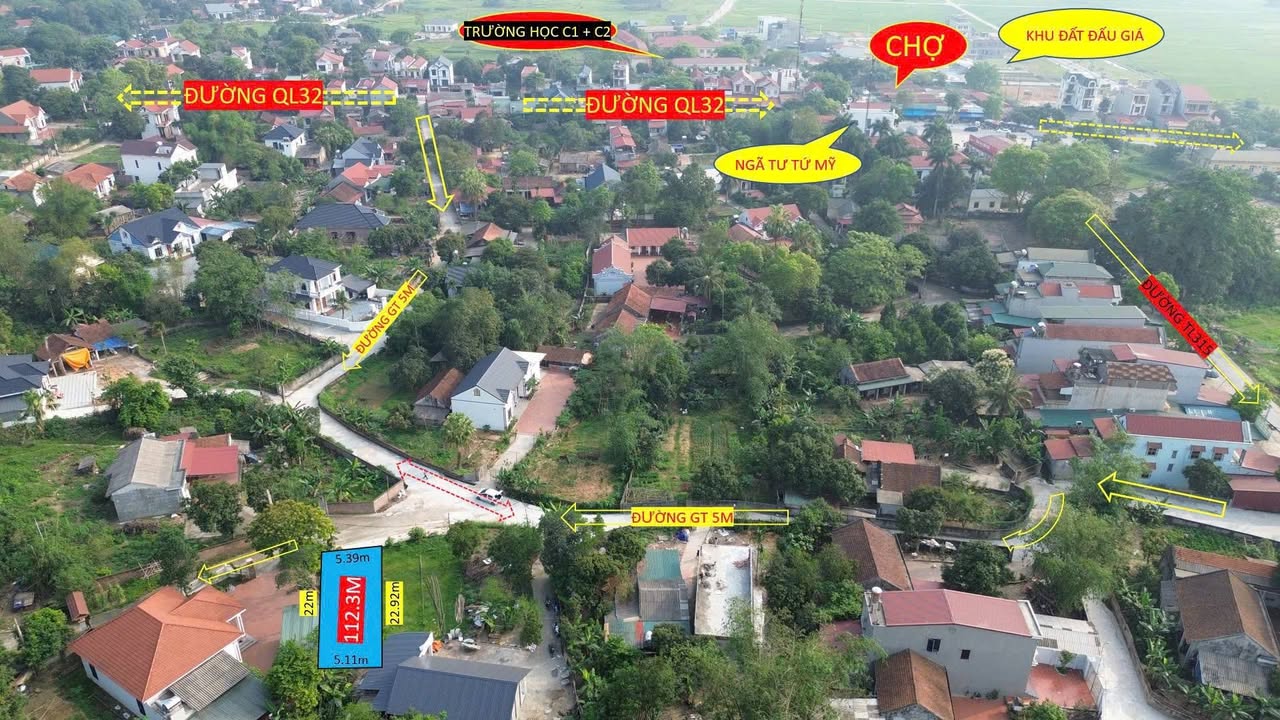 Đất nền khu 9, xã Lam Sơn, huyện Tam Nông 113m² giá 500 triệu - Cơ hội đầu tư tốt!