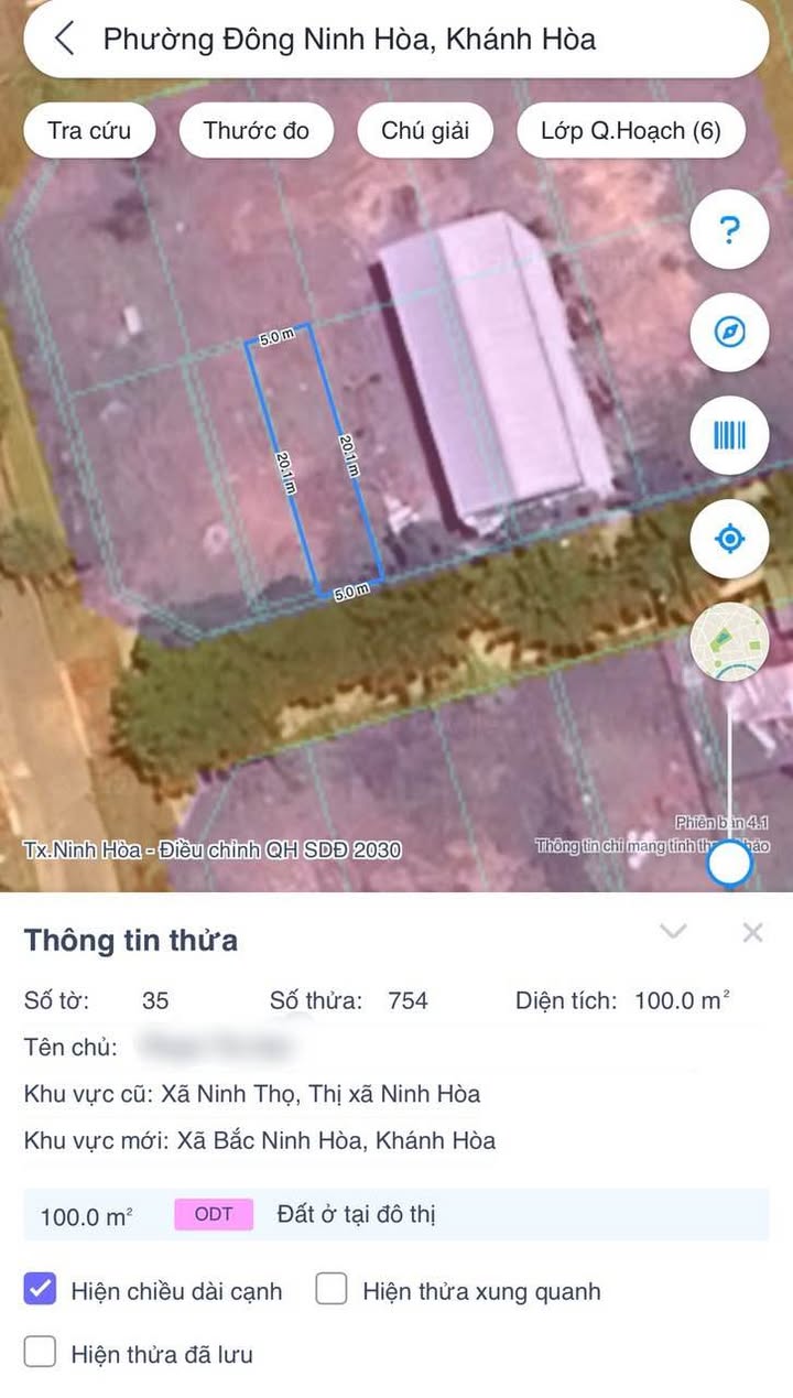 Đất nền Phường Ninh Thủy, Khánh Hòa 100m² giá 1.65 tỷ - Đầu tư chiến lược không thể bỏ lỡ!