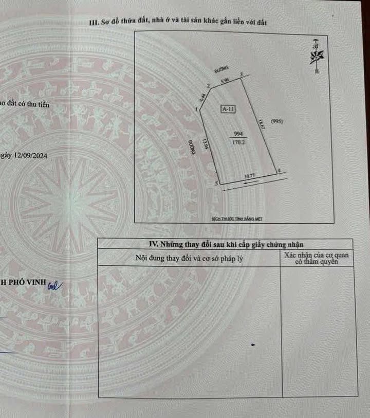 Đất nền lô góc 2 mặt tiền tại Xóm 12 Nghi Phú 170m² giá 8 tỷ - Cơ hội đầu tư hiếm có!