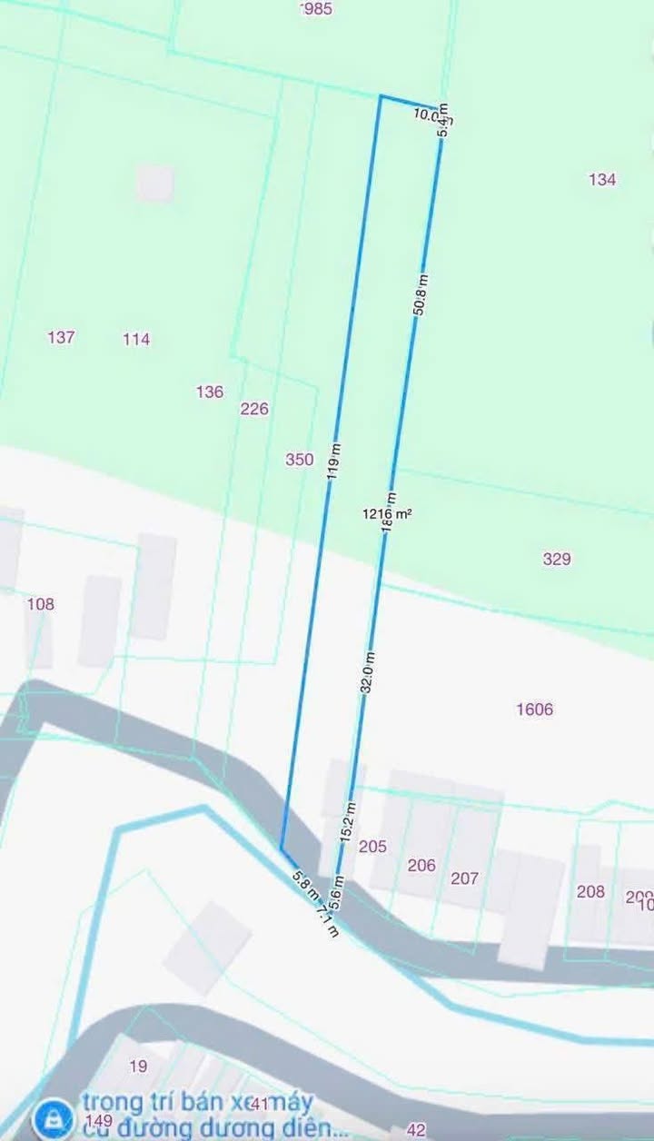 Đất thổ cư + vườn Mỹ Quý, Long Xuyên 1200m² - Sẵn sàng đầu tư!