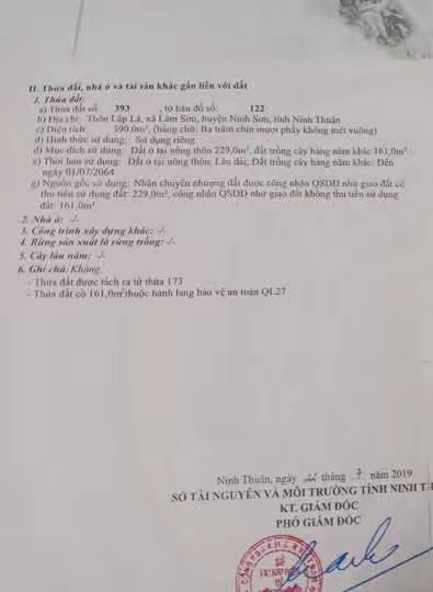 Đất thổ cư 390m² đường Quốc lộ 27A, Khánh Sơn, chỉ 12 triệu - Cơ hội đầu tư hấp dẫn!