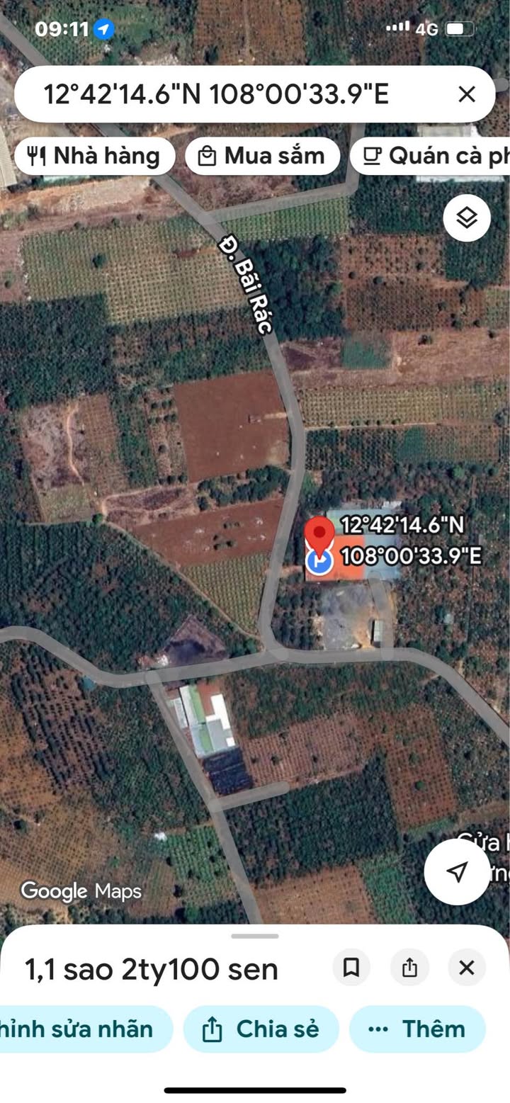 Đất nền thổ cư thôn 3 Cư Êbur 1115m² giá chỉ 2.15 tỷ - Cơ hội đầu tư hấp dẫn!