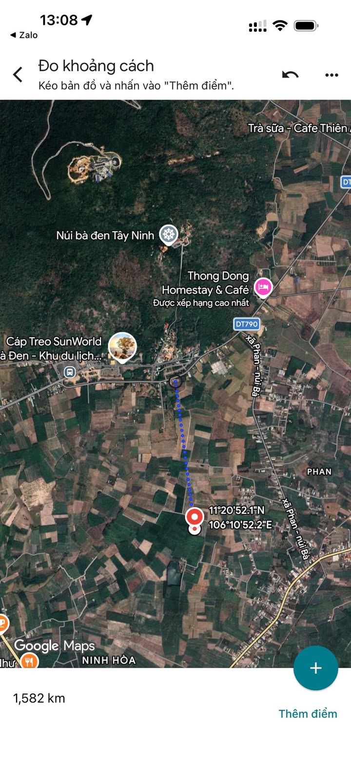 Đất nền xã Phan Dương Minh Châu 295m² giá 260 triệu - Đường ô tô tới nơi!