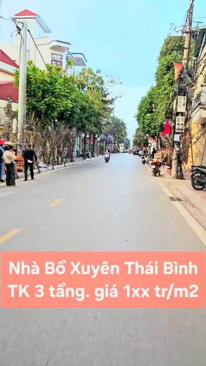FrontHouse mặt đường Bồ Xuyên Thái Bình 200m² giá 20 tỷ - Cơ hội đầu tư tuyệt vời!
