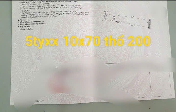 Đất mặt tiền Võ Văn Kiệt, Phường 2, 700m² giá 5 tỷ - Sổ hồng chính chủ!