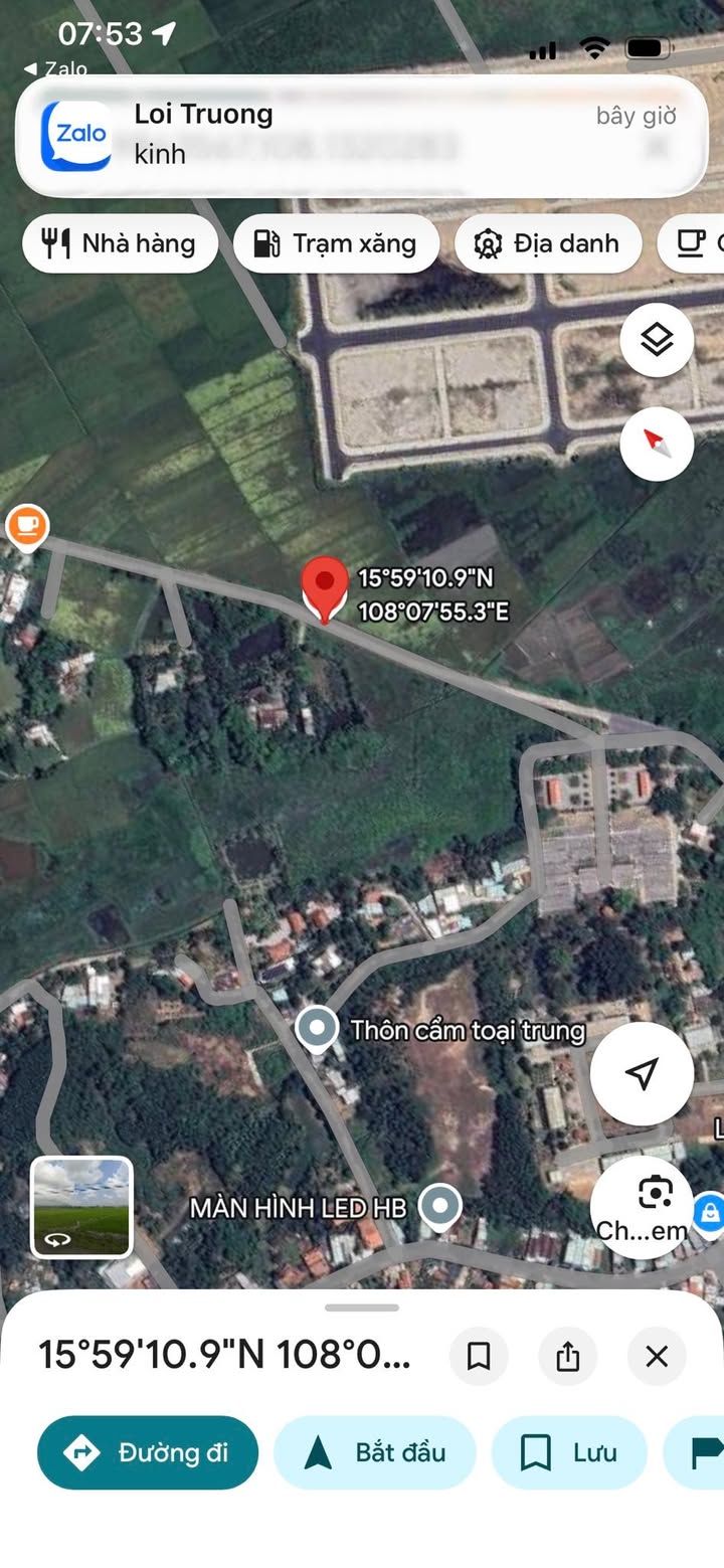 Đất trồng cây tại Huyện Hòa Vang 484.7m² giá chỉ 570 triệu - Cơ hội vàng trước Tết!