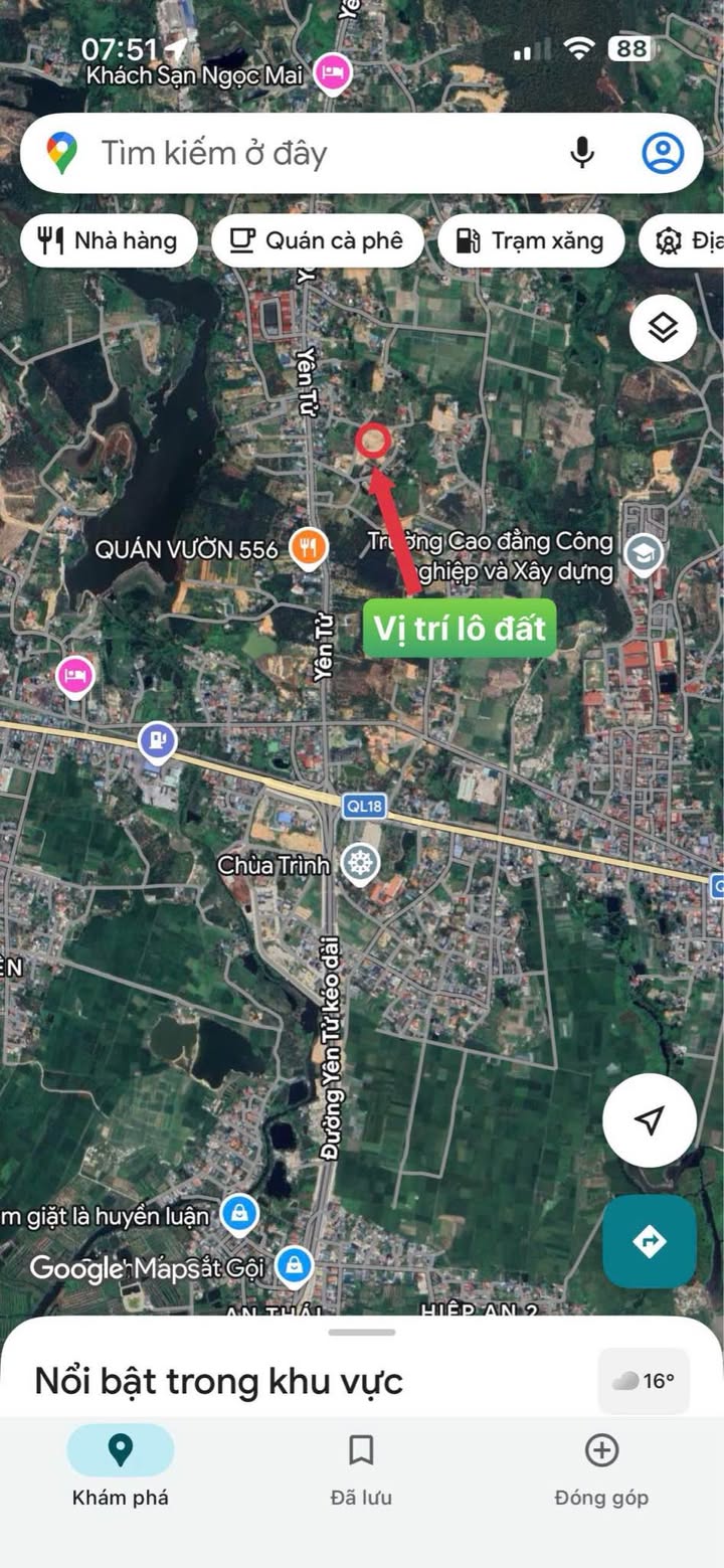 Đất nền trung tâm phường Yên Tử 94m² giá chỉ 700 triệu - Cơ hội đầu tư tuyệt vời!