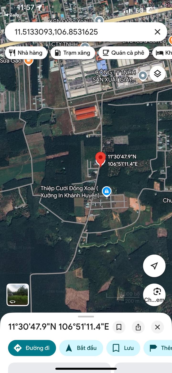 Đất nền khu công nghiệp Đồng Xoài 2, 185m² giá 1.15 tỷ - Cơ hội đầu tư hấp dẫn!