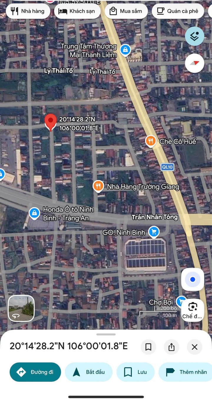 Lô đất nền Phường Đông Thành 100m² giá 3.8 tỷ - Đường rộng, dân cư đông đúc!