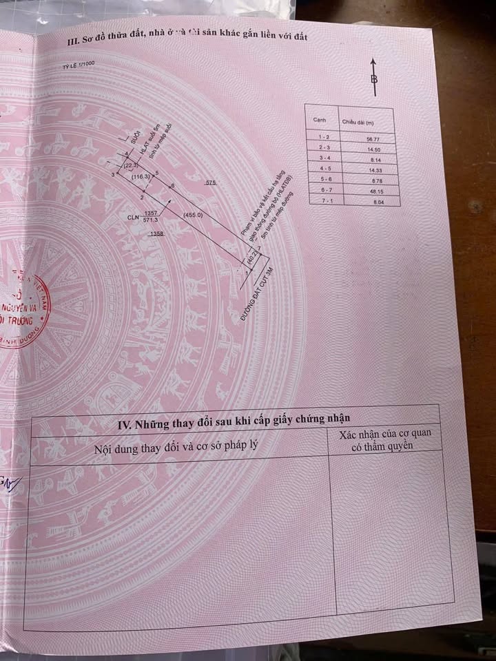 Đất nền Lai Uyên, Bàu Bàng 1236m² giá 2 tỷ - Cơ hội đầu tư tốt!