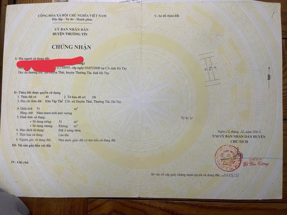 Nhà riêng Duyên Thái, Thường Tín 51m² giá 5 tỷ - Sẵn sàng về ở ngay!