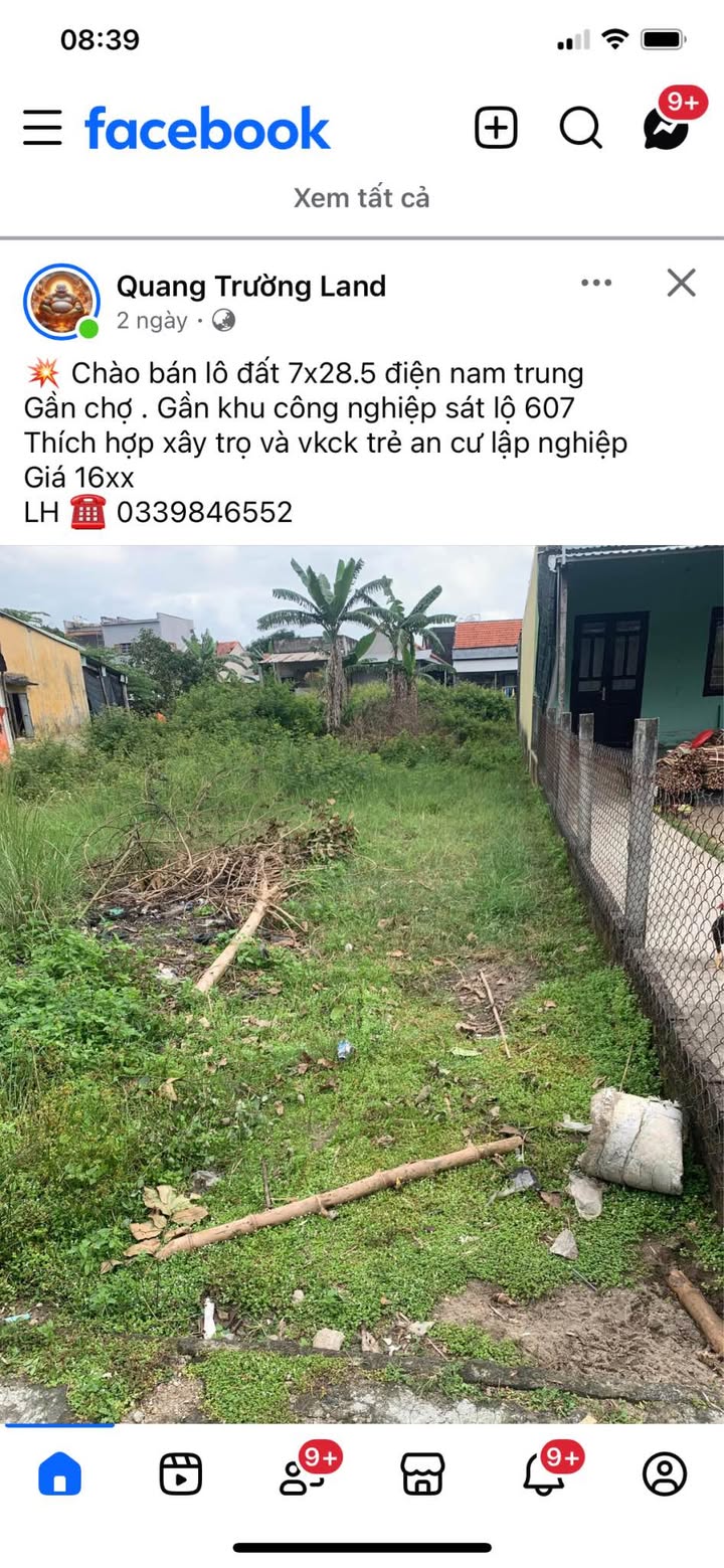 Đất nền Phường Điện Ngọc 100m² giá 1.6 tỷ - Dân cư đông đúc, vị trí thuận lợi!