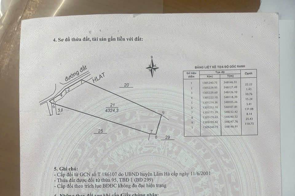 Đất nền 4324m² tại Tân Triều, Thanh Trì - Giá 1.45 tỷ - Cần bán gấp trước Tết!