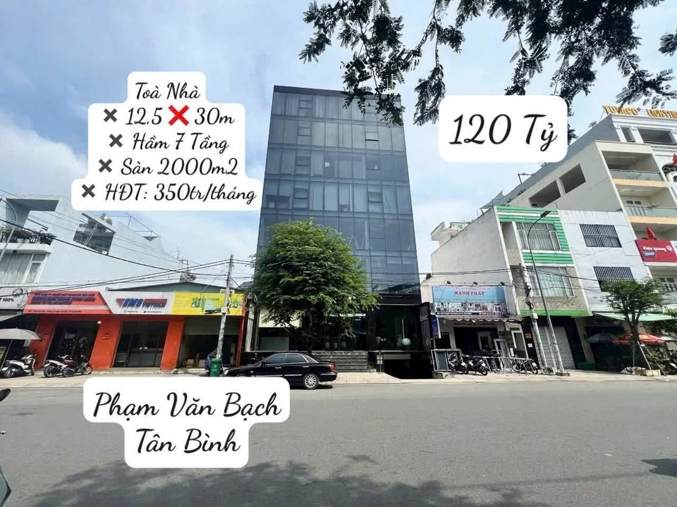 Building Phạm Văn Bạch Quận Tân Bình 319m² giá 120 tỷ - Đầu tư sinh lời ngay!