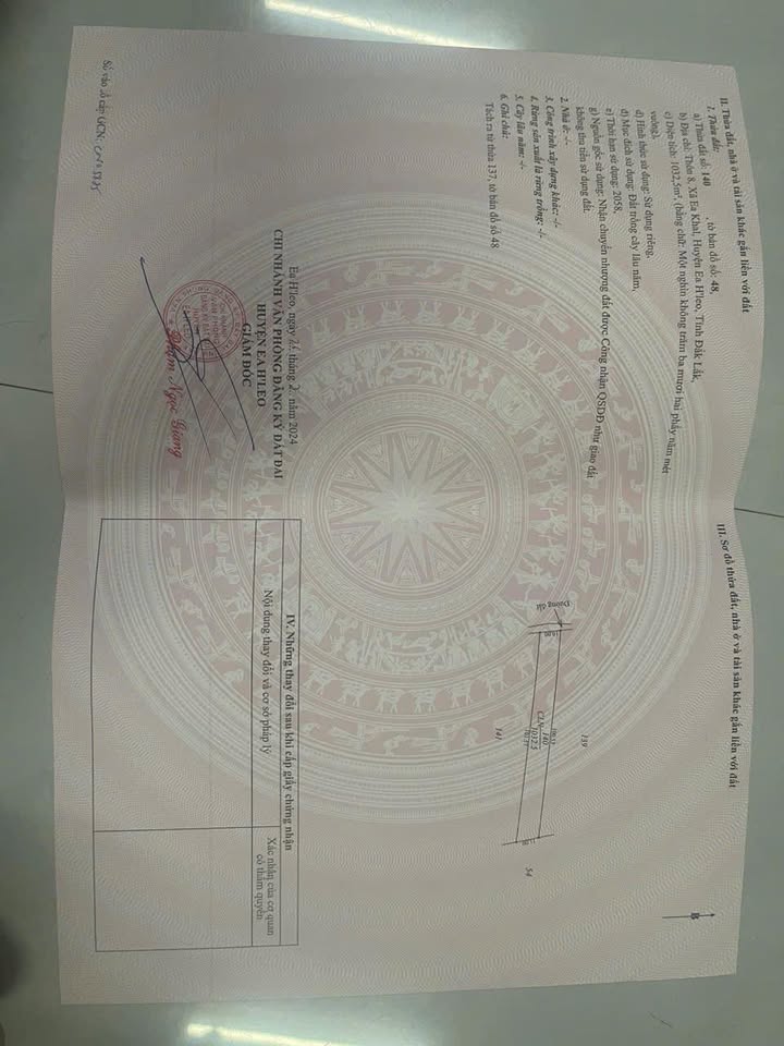 Đất nền thôn 8, xã Ea Khăl, 1000m² giá 79 triệu - Cơ hội đầu tư cuối năm!