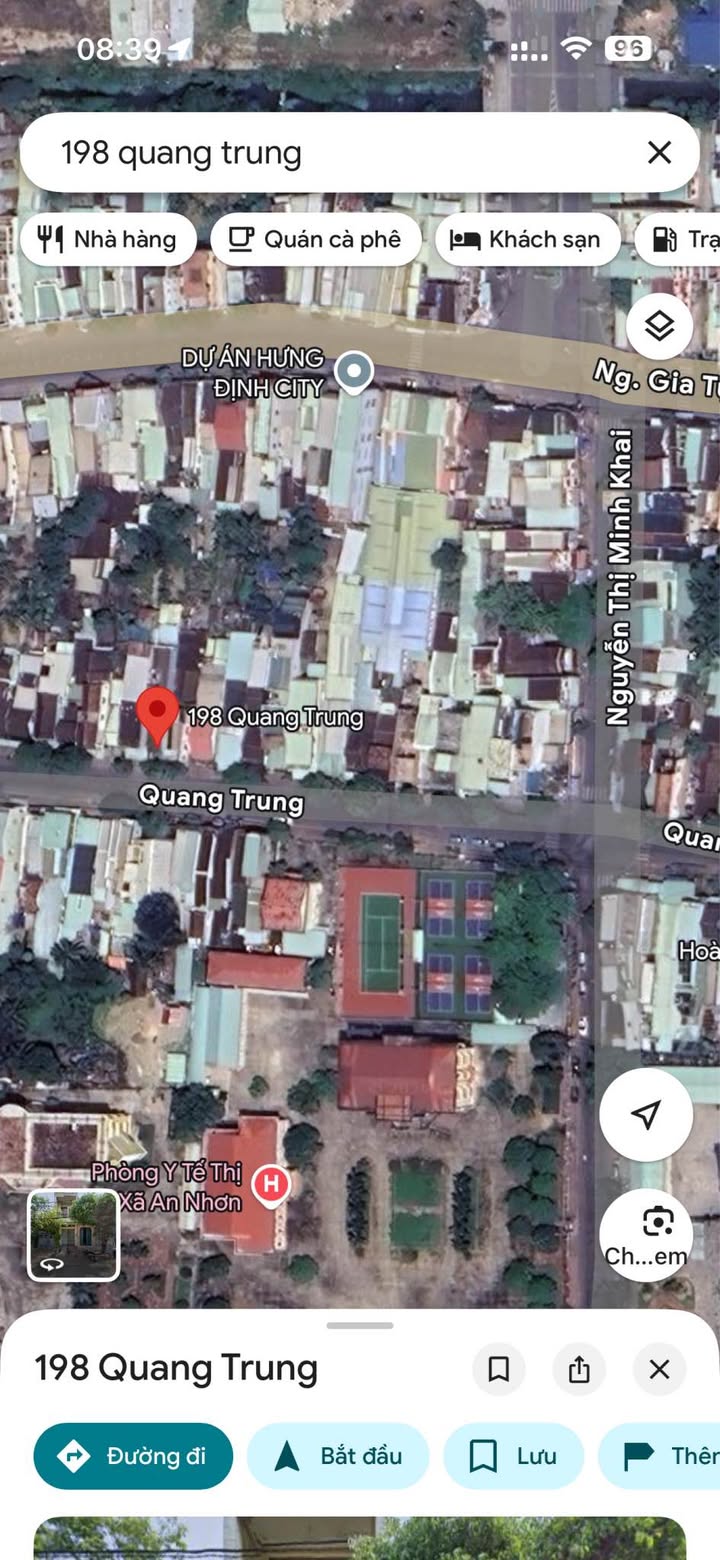 Nhà mặt tiền Quang Trung, P Quang Trung, DT 263m² giá 3 tỷ - Cần bán gấp!