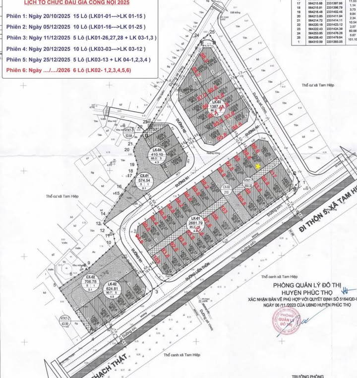 Đất nền xã Tam Hiệp - Phúc Thọ 96m² giá chỉ 9 triệu - Cơ hội đầu tư hấp dẫn!